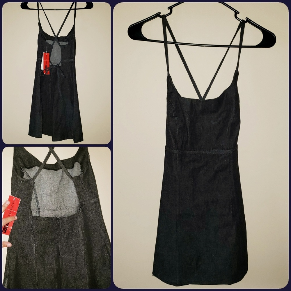 NECESSSARY OBJECTS Dark Denim Jumper